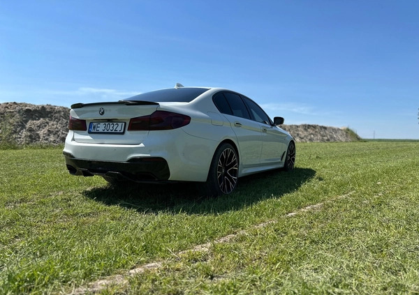 BMW Seria 5 cena 145999 przebieg: 152780, rok produkcji 2018 z Turek małe 79